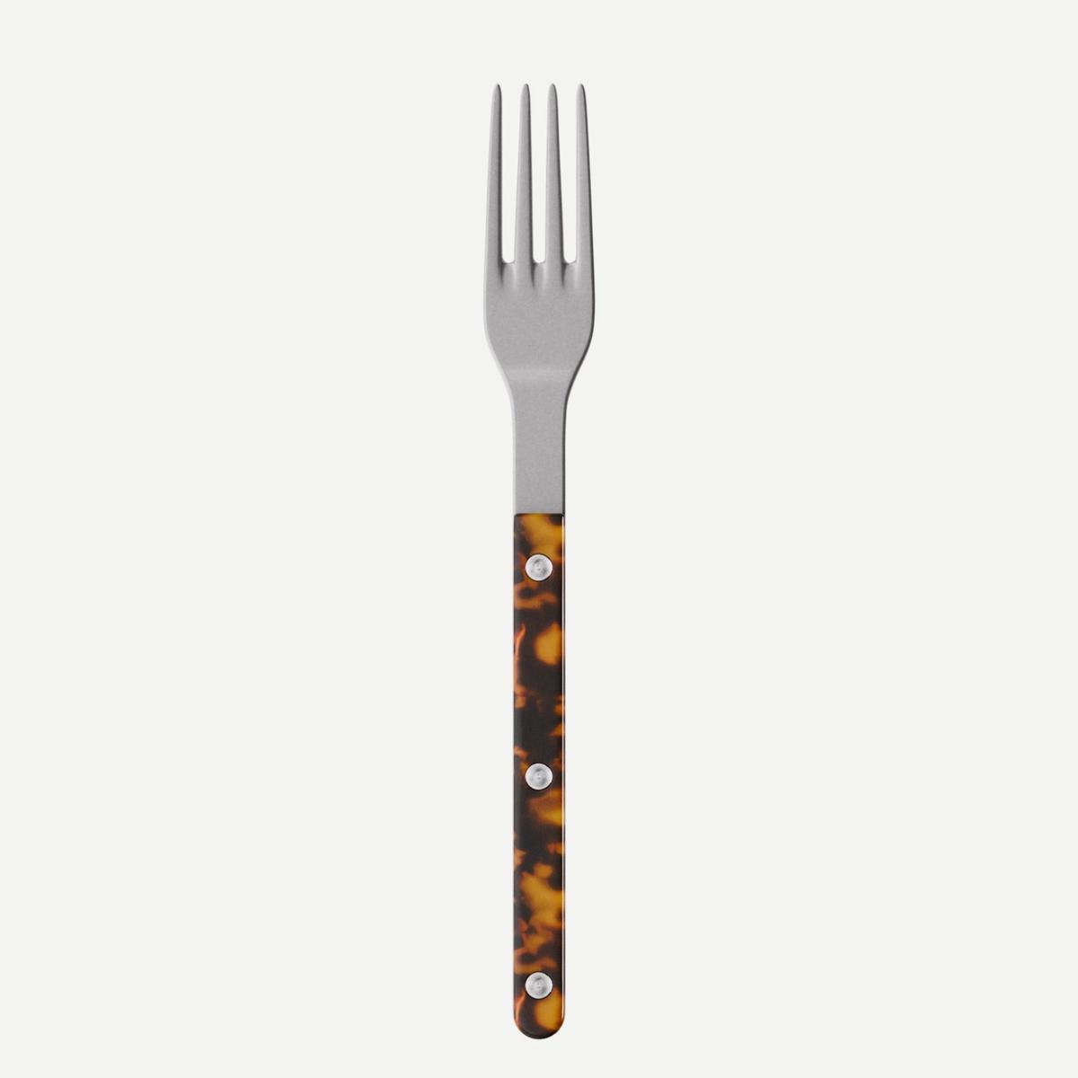 Bistrot Vintage Tortoise, Faux Tortoise - Dinner fork 
