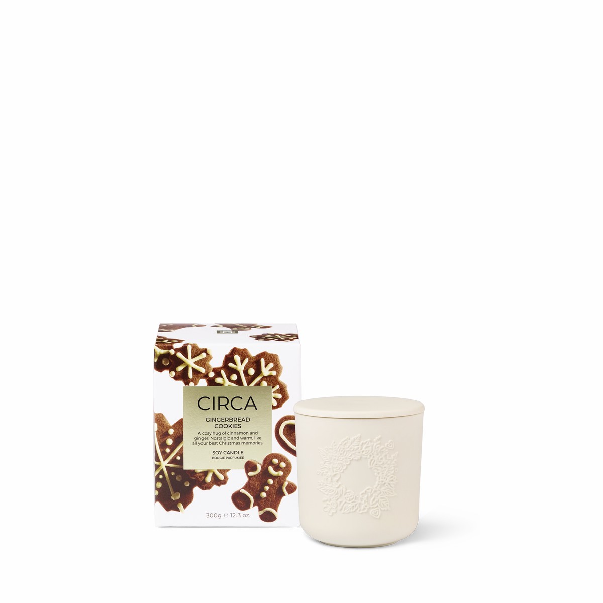 Circa 300g Candle Christmas 2025 - Gingerbread Cookies