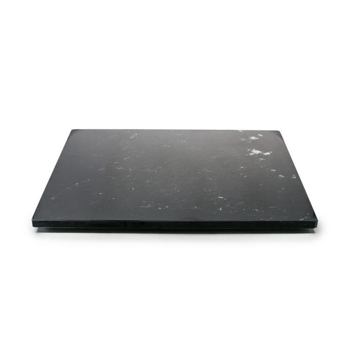 12 in. x 16 in. Black Marble Pastry Board