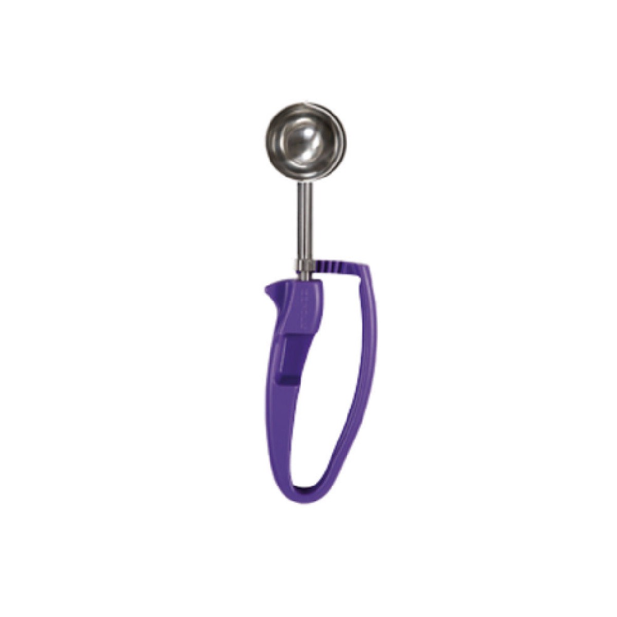 Zeroll 2040 Size 40 (3/4 Oz.) Ergonomic Stainless Steel Disher Orchid Handle
