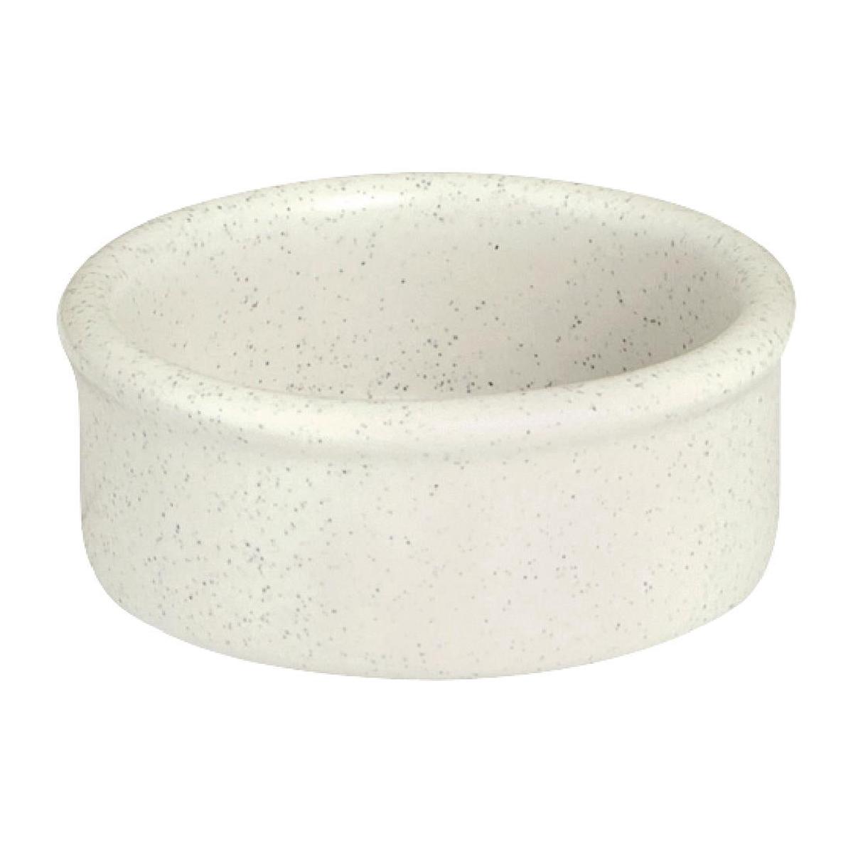 Zuma Matt White Condiment Bowls 60mm (6 Pack) PAS-FK822