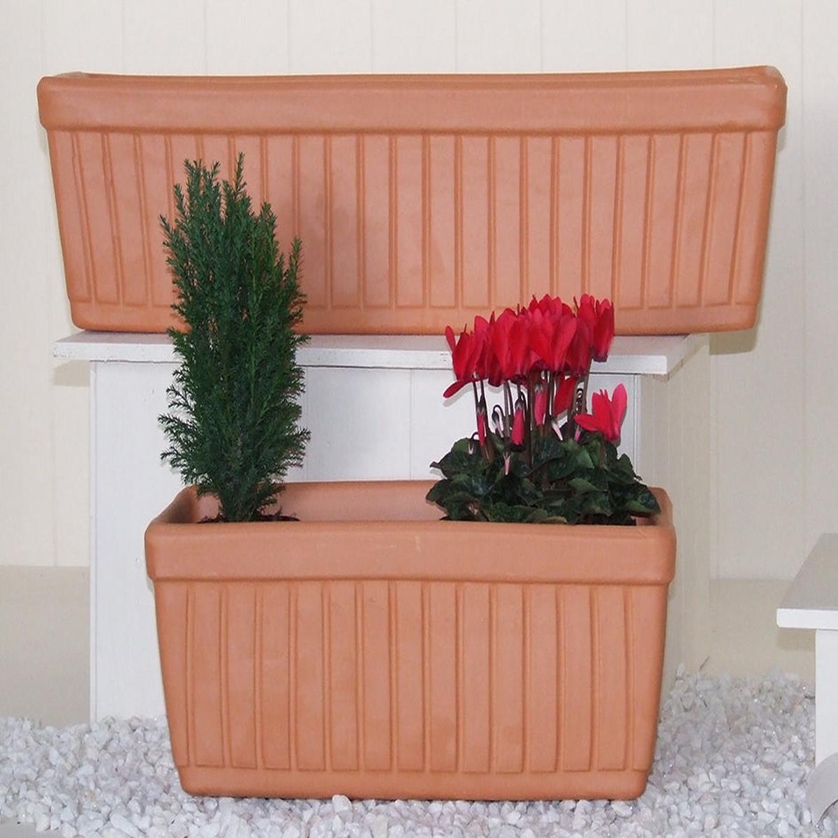 Window Box Terracotta 70cm