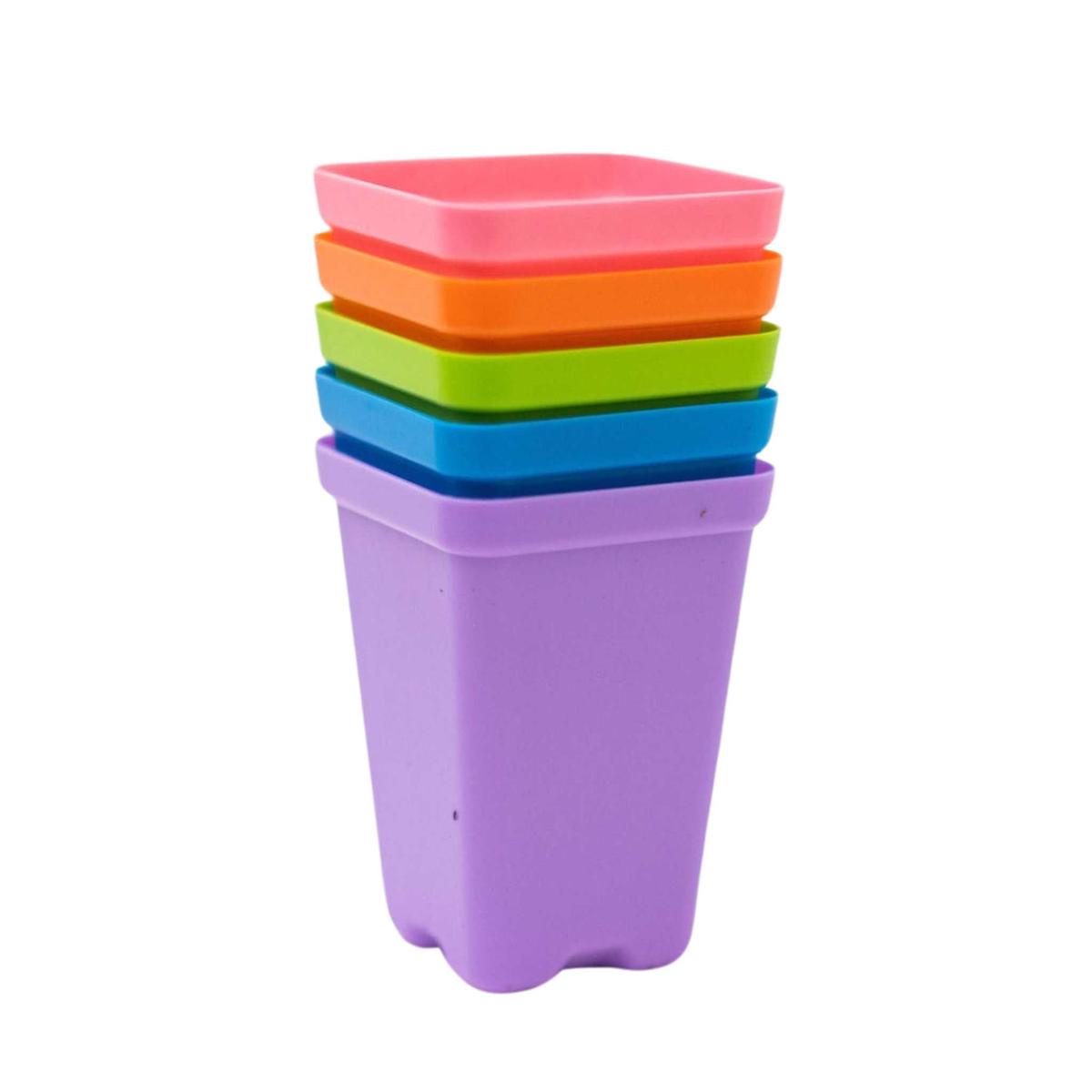2.5" Heavy-Duty Seed Starting Pots - 480 Pots | Multicolor
