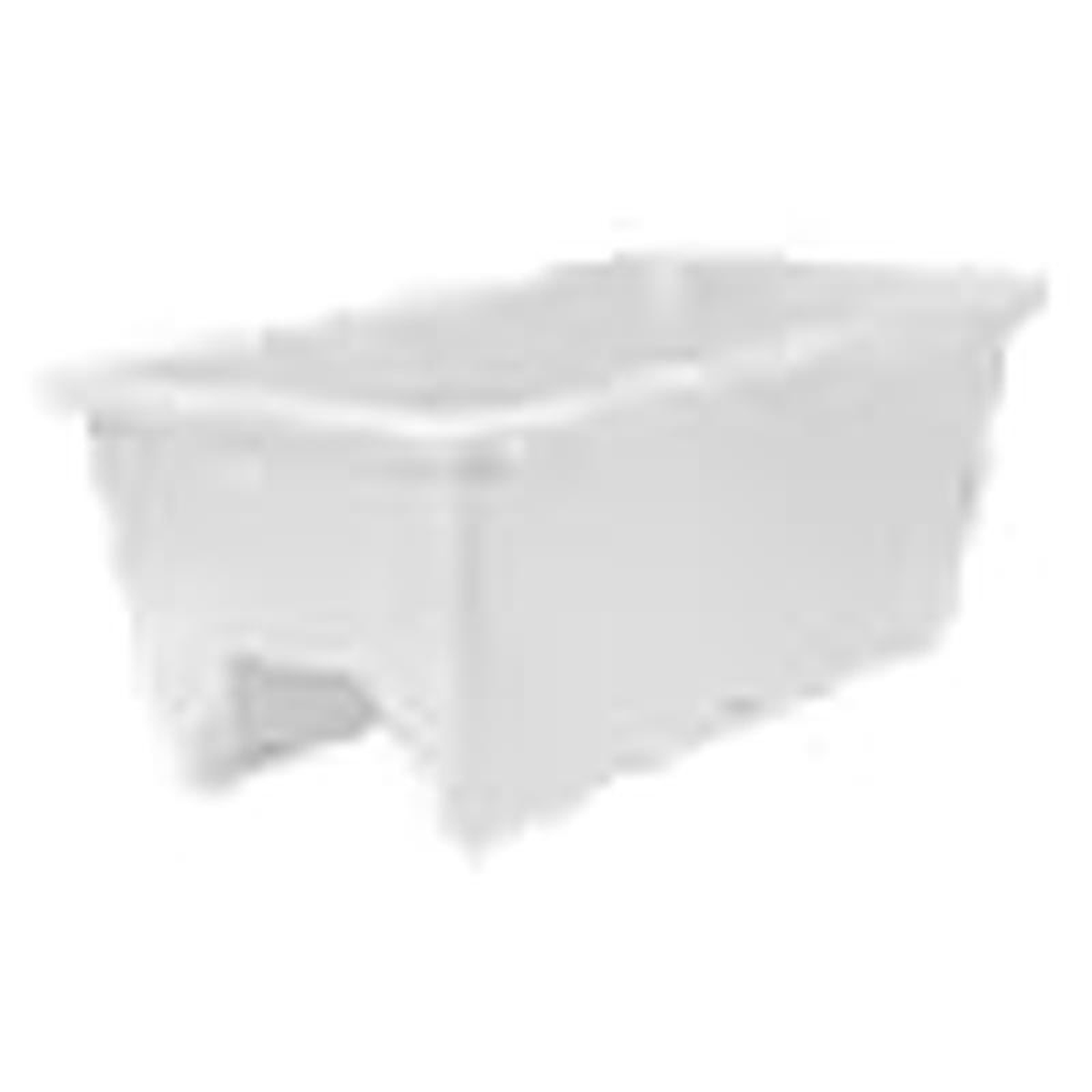 248243 Deck Rail Planter White