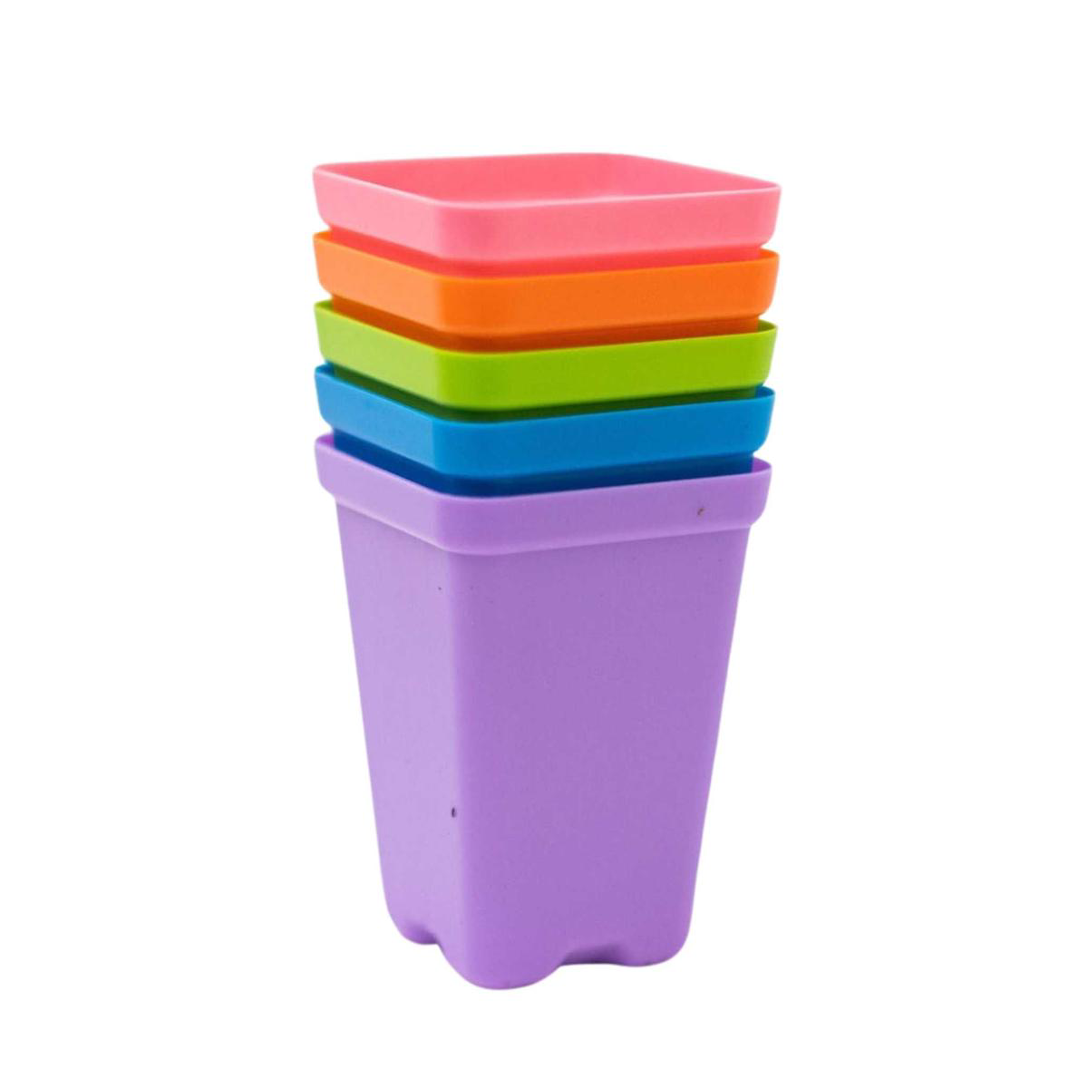258221 Heavy-Duty Seed Starting Pots 8211 480 Pots Multicolor