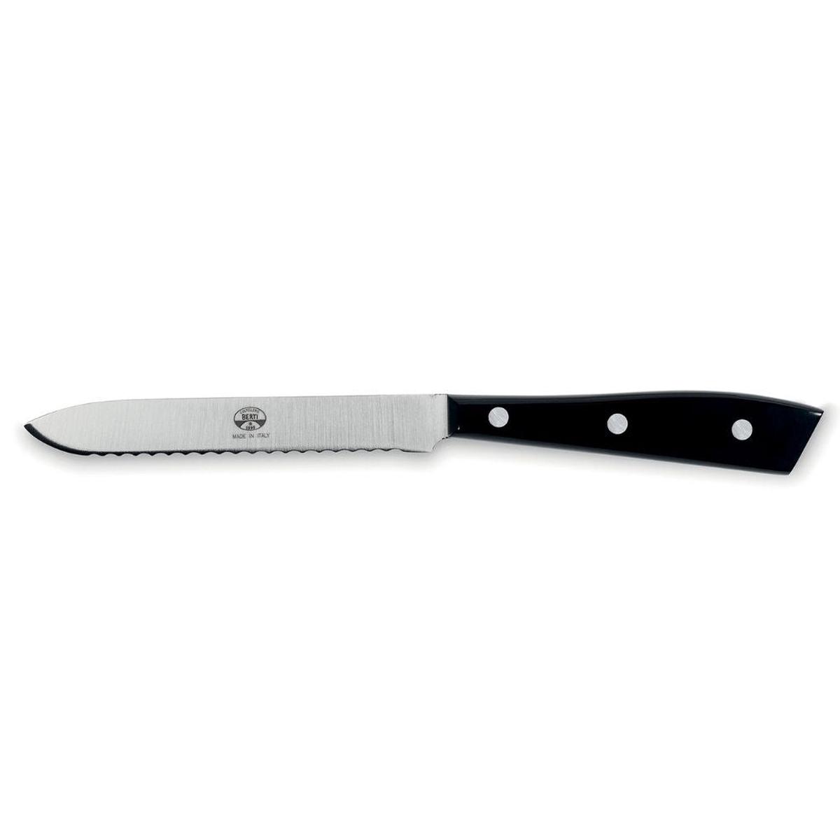 Coltellerie Berti Compendio knife for tomatoe 8518 black