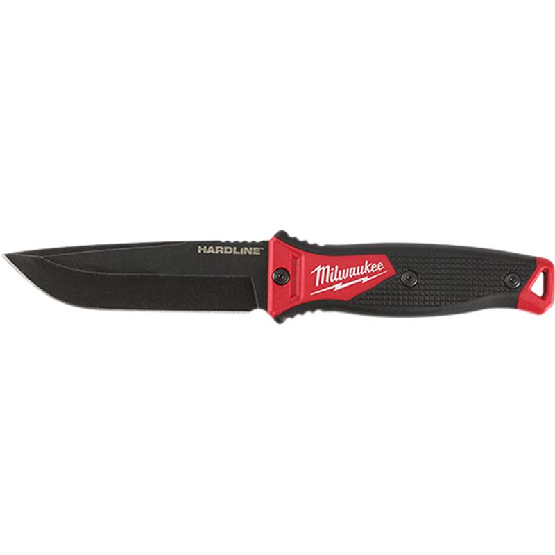 MILWAUKEE 5" HARDLINE Fixed Blade Knife Q4