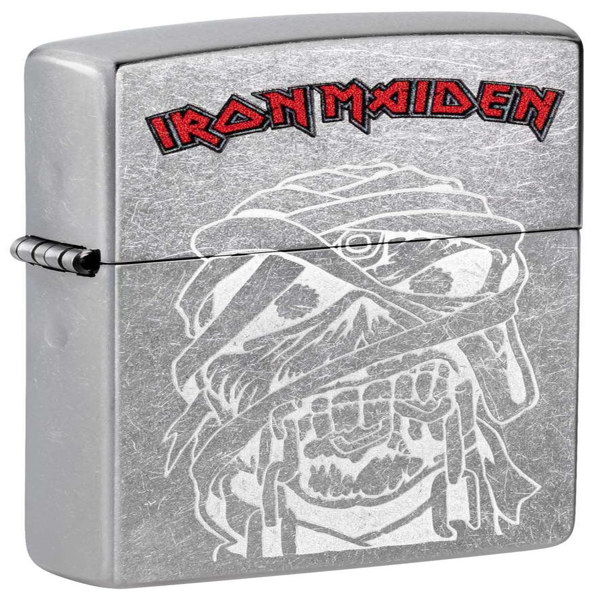 Zippo Lighter: Iron Maiden Design - Street Chrome 48667