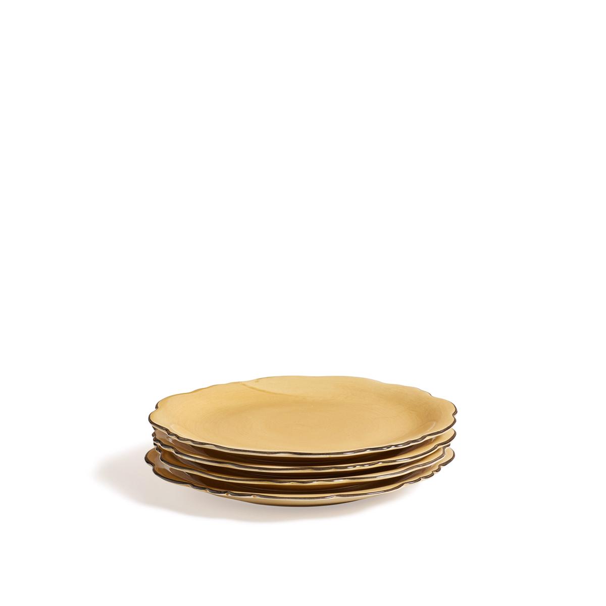 Winslow Side Plates - Set of Four - Yellow