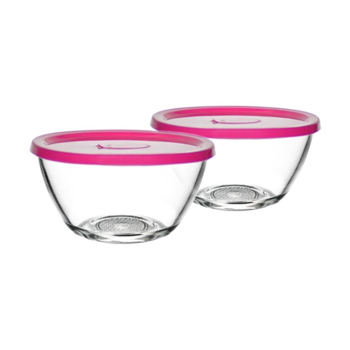 Yera B16FL 435 ML Polo Bowl Set with Lid | Set of 2 Pcs