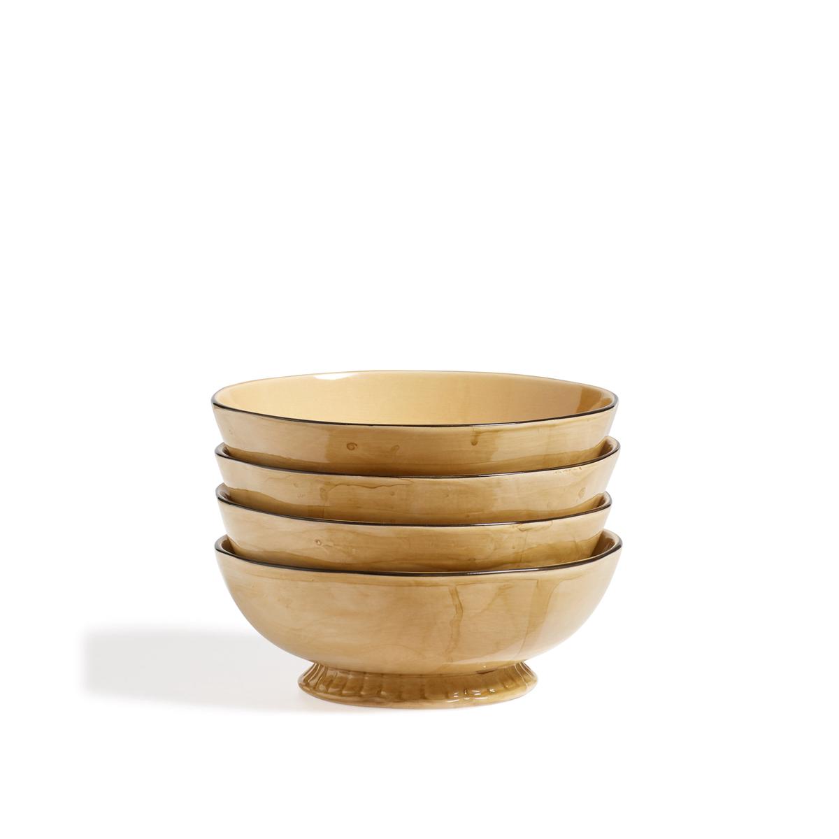 Winslow Bowls - Set of Four - Yellow