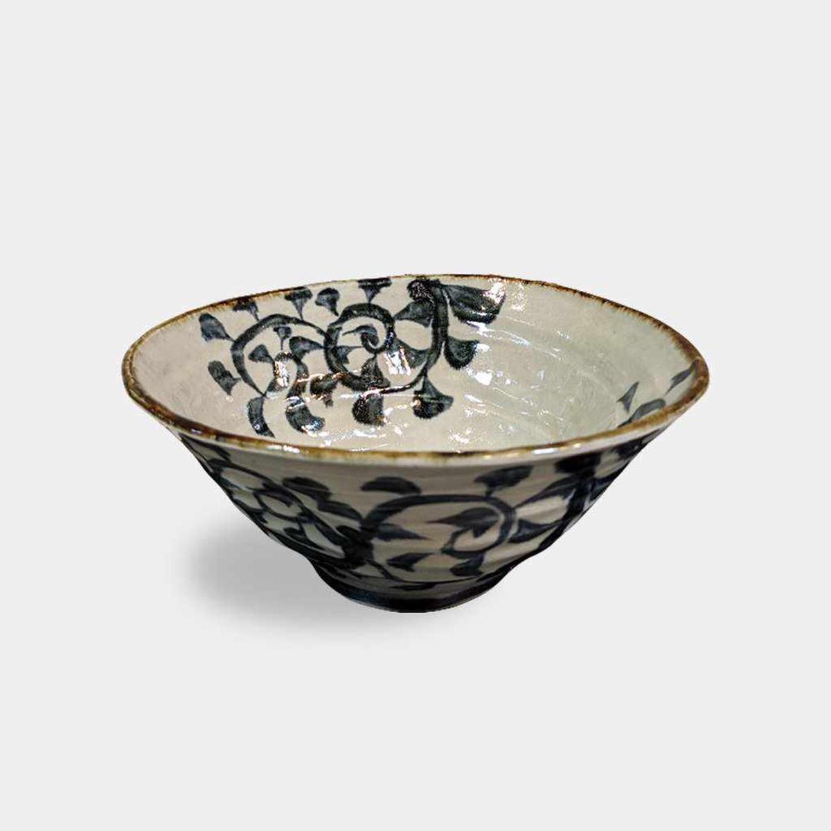 [BOWL] OCTOPUS KARAKUSA CANDY BOWL 210 | MARUMO KATO POTTERY | MINO WARES