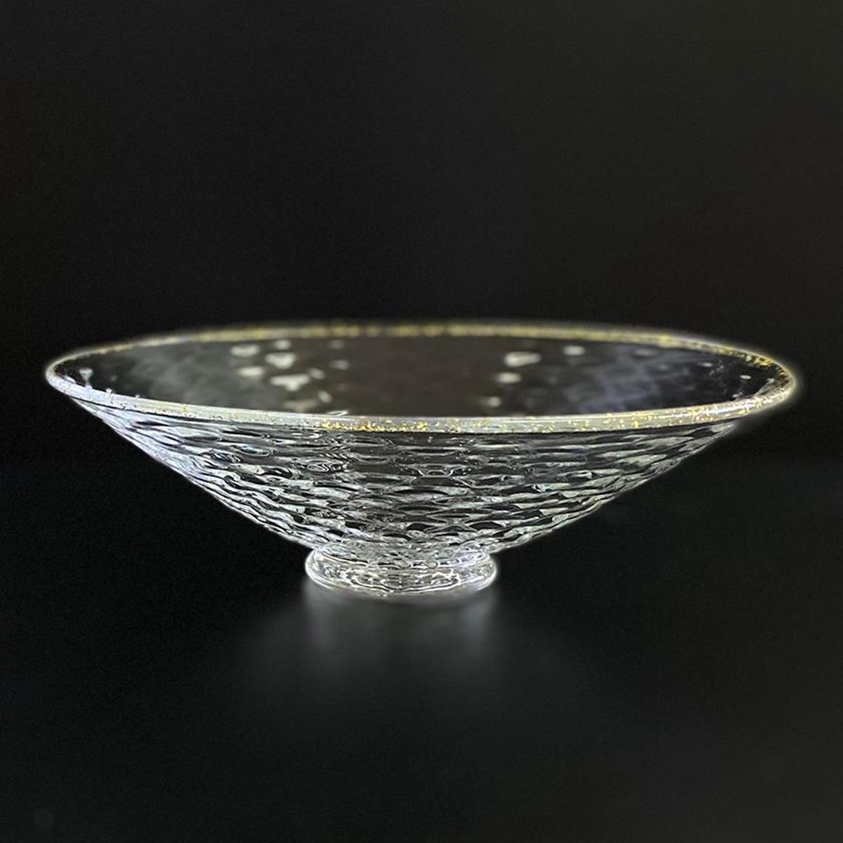 [BOWL] KIRAMEKI UTSUWA (L) | SUN GLASS STUDIO KYOTO | GLASSWORK