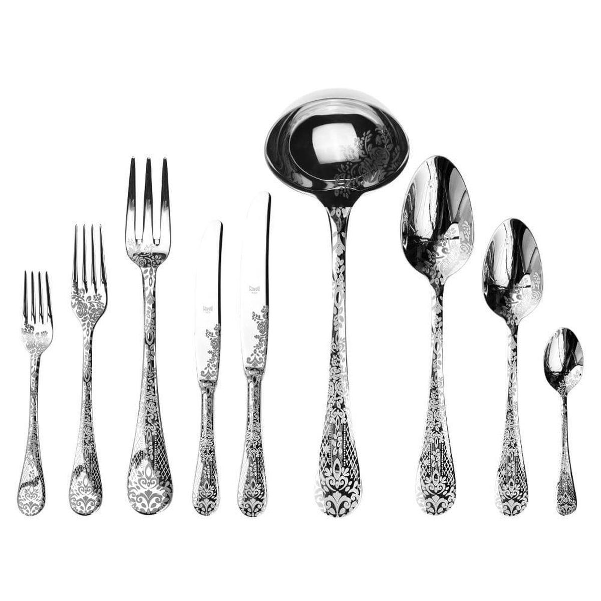 Mepra Casablanca 75-piece flatware set stainless steel