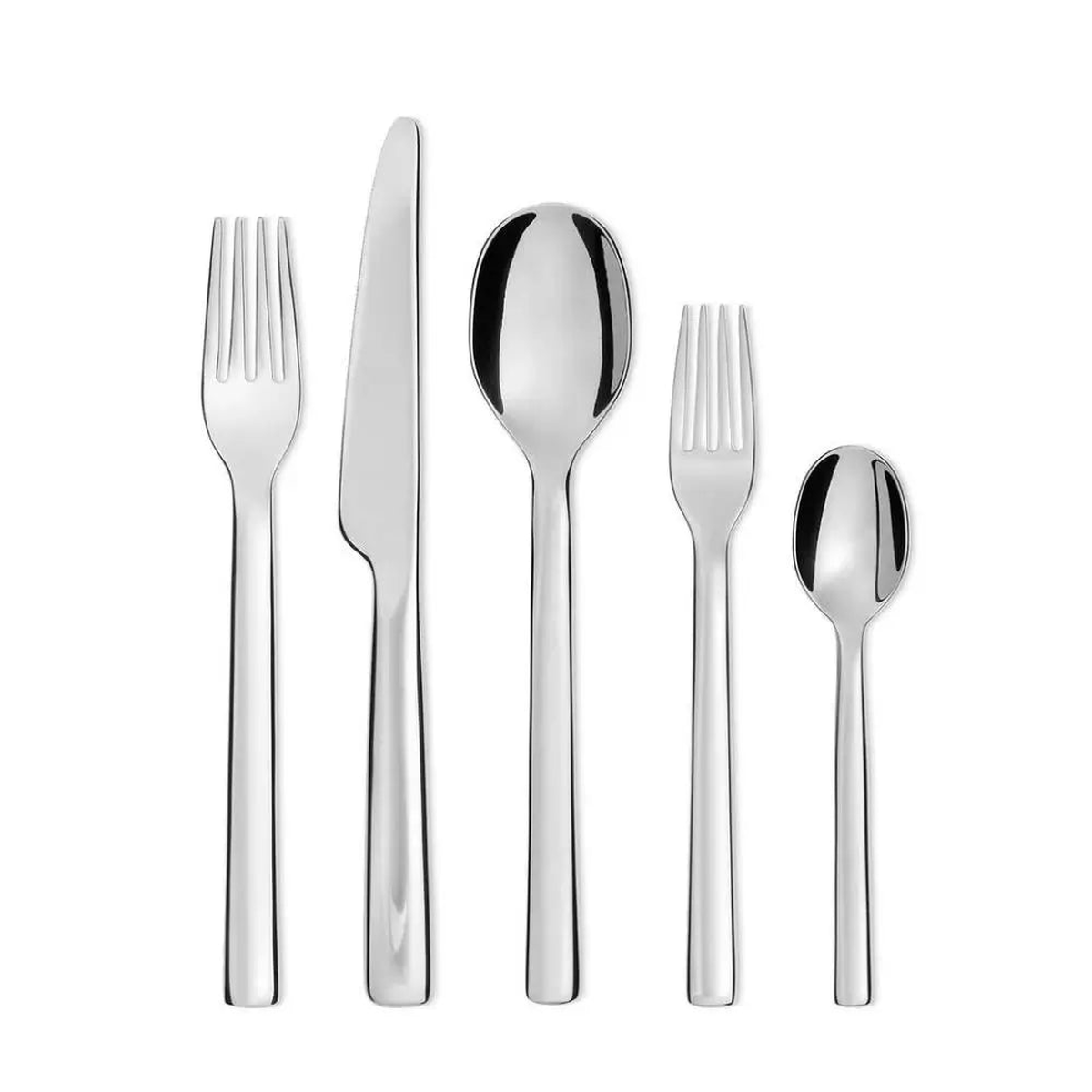 Alessi REB09S Ovale cutlery set in steel