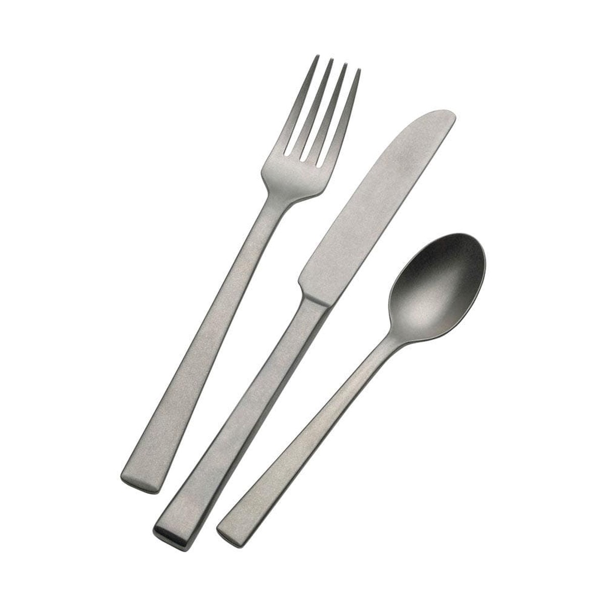 York Stonewash 12 Piece Flatware Set, Service for 4