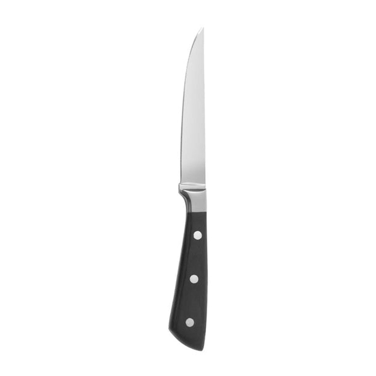 Acrylic Steak Knives Black Premium Steel Blades, Riveted Handles Home & Restaurant